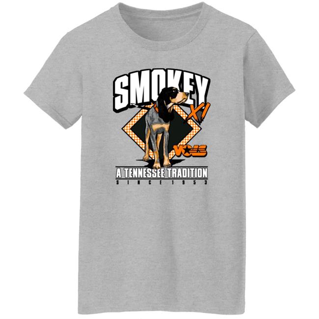 Smokey Xi Bols A Tennessee Tradition Since 1953 Shirt VolShop Smokey Xi Tee Shirt Smokey Xi Bols A Tennessee Tradition Since 1953 Shirt VolShop Smokey Xi Tee Shirt
