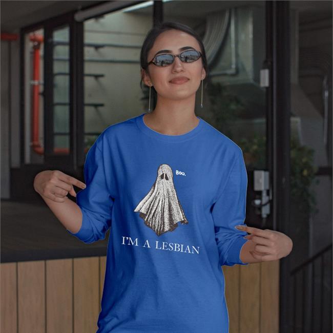 Boo I'm A Lesbian Shirt Luccainternational Store Lucca