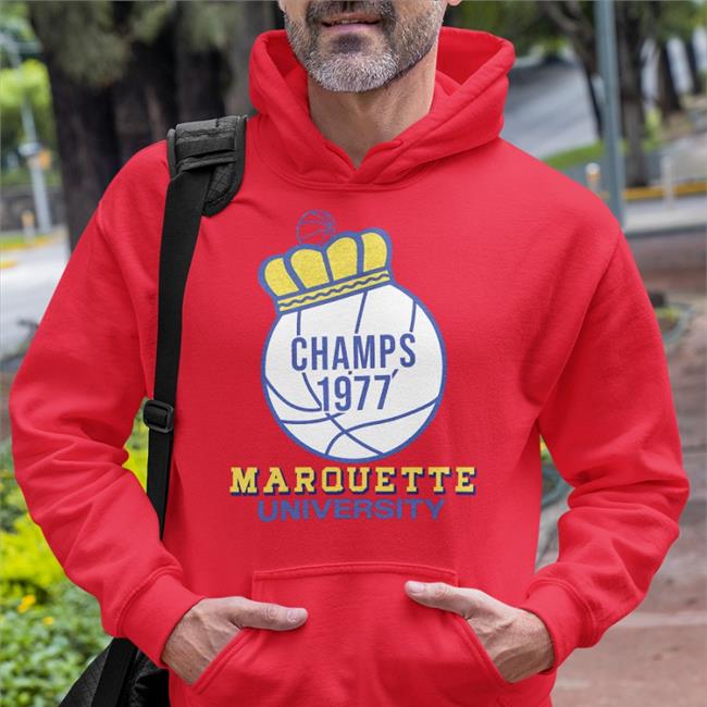 Champs 1977' Marquette University Tee Jack Goods Champs 1977' Marquette University Shirts