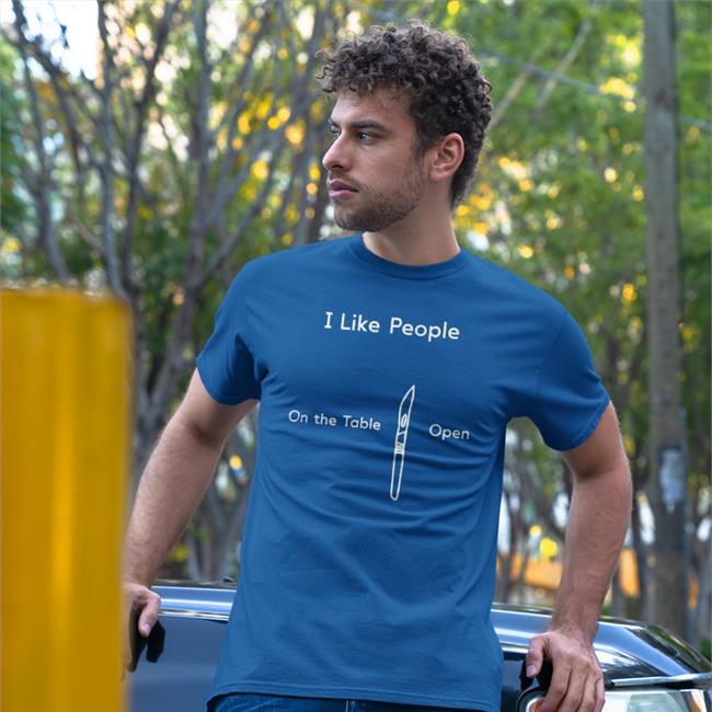 I Like People On The Table Open Hoodie Shirts With Threatening Auras