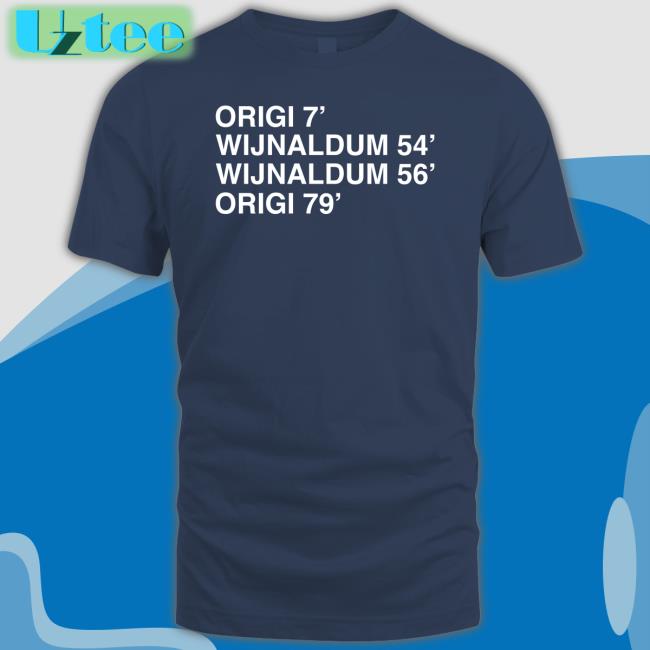 Obvious Shirts Origi 7' Wijnaldum 54' Wijnaldum 56' Origi 79' Shirt