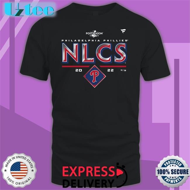 Philadelphia Phillies Fanatics Branded Black 2022 Division Series Winner Locker Room Shirt