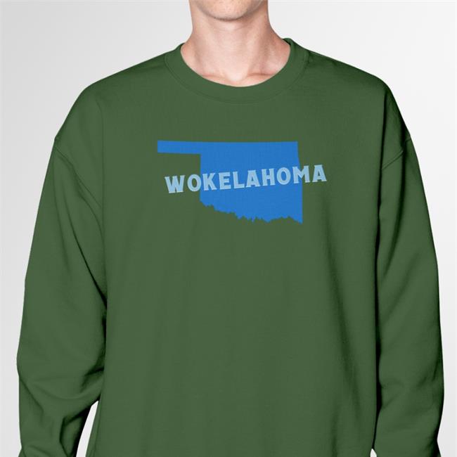 Diary Of A Blue Dot Merch Wokelahoma Shirt