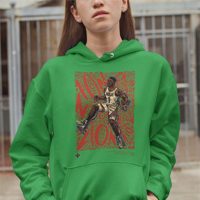 Zion Signs Contract Extension New Orleans Pelicans Hoodie Sweatshirt