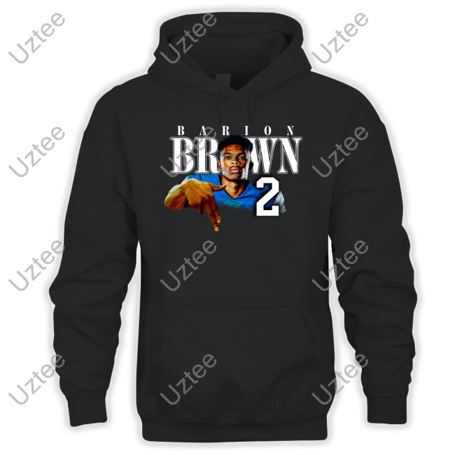 Kentucky Branded Barion Brown L’s Down Hoodied Sweatshirt