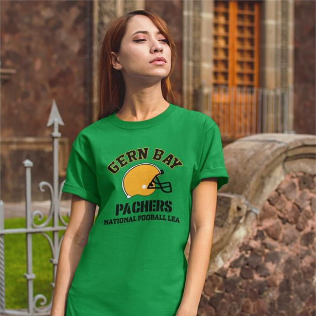 Gern Bay Pachers National Fooball Lea Shirt Green Bay Packers