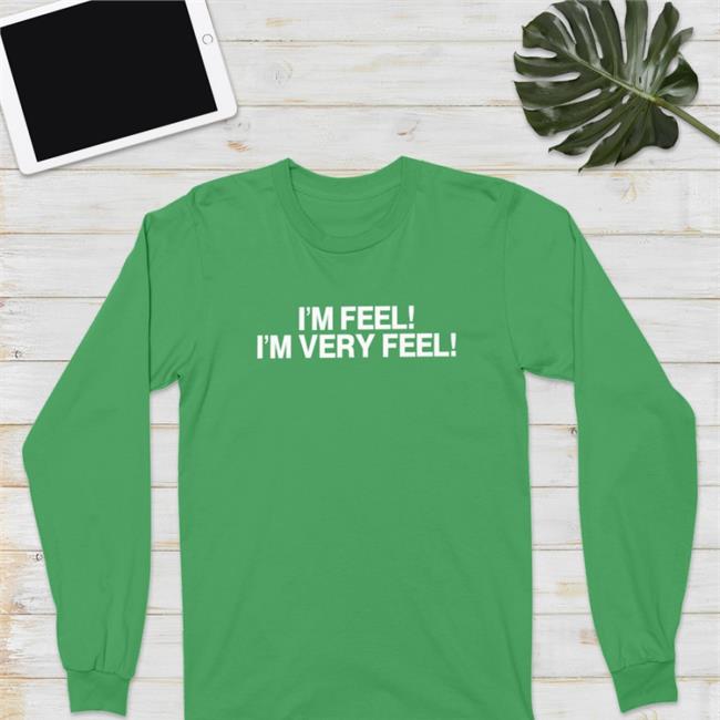 Alexander Usyk Wearing I'm Feel I'm Very Feel Tee
