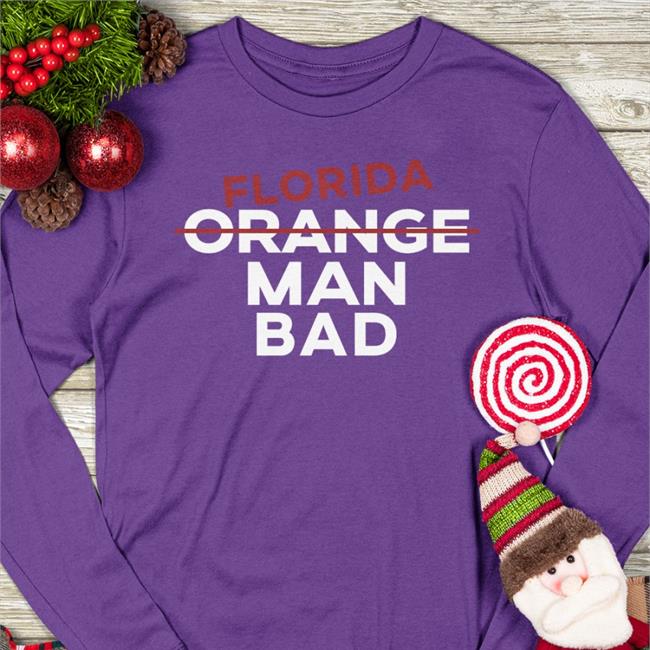 Usminitru Florida Orange Man Bad Sweatshirt