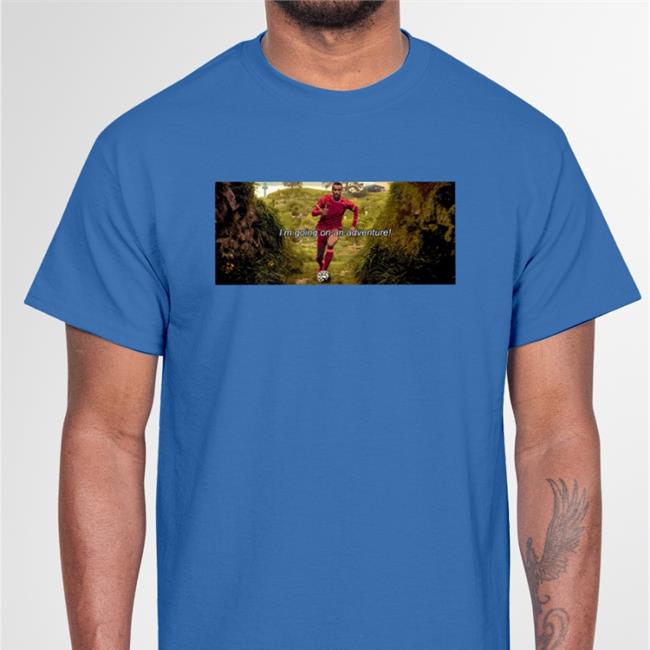 Redmen Merch Joel Matip I'm Going On An Adventure T Shirt Ste Hoare