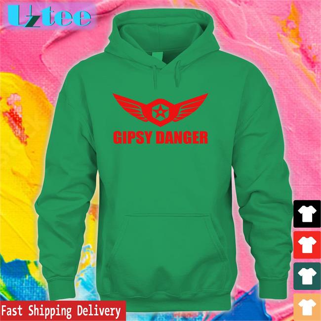 Sara Rubin Gipsy Danger Hoodied Sweatshirt Gipsy Danger Shirts Sara Rubin