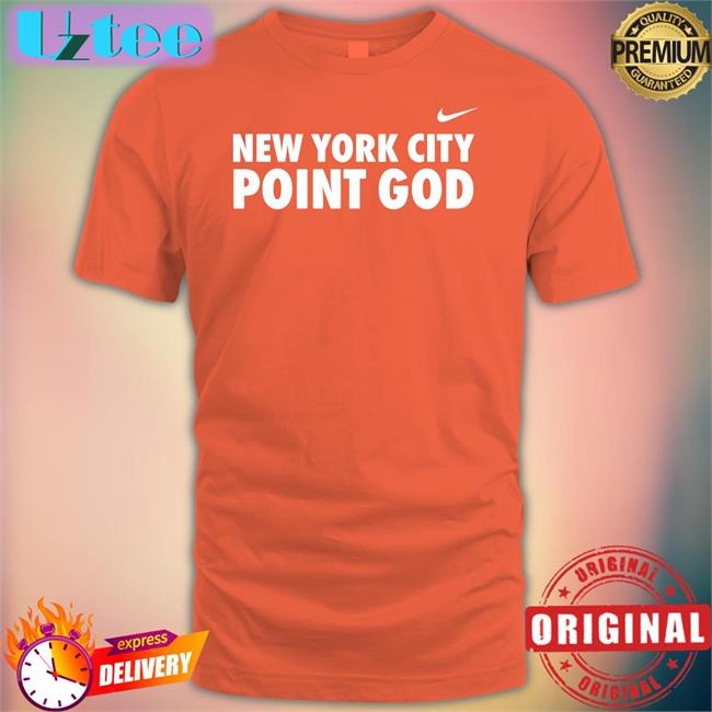 Kenny Anderson Wearing New York City Point God Shirt