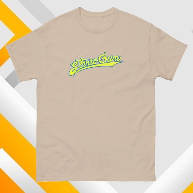 Trending Stereogum Shop Merch Script Logo T-Shirt
