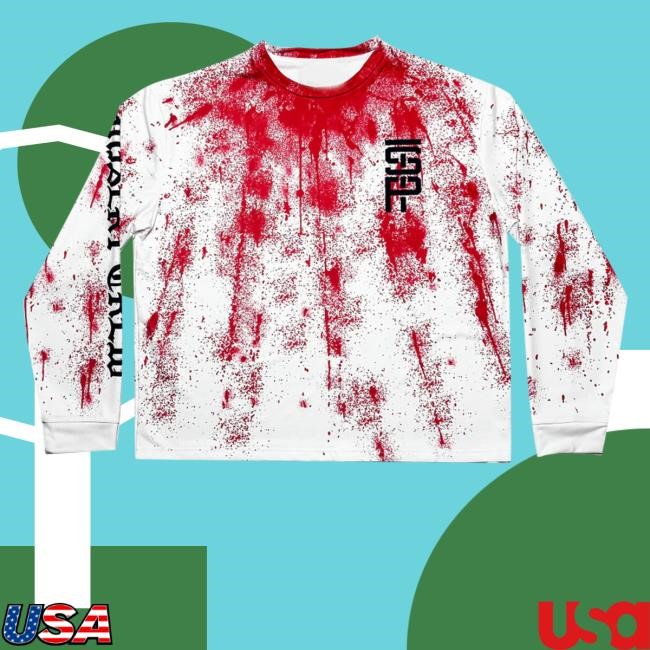 Firstblood Store Merch Slaughter To Prevail Bloody Crewneck Tee Shirt