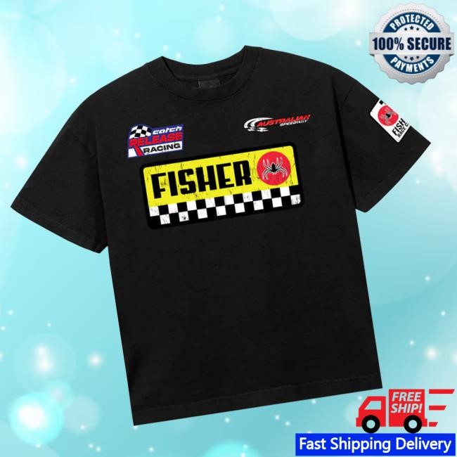 Trending Fisher Merch Fisher Speedway Logo Hoodie