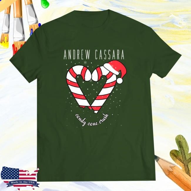 Andrew Cassara Merch Store Candy Cane Crush Hoodie