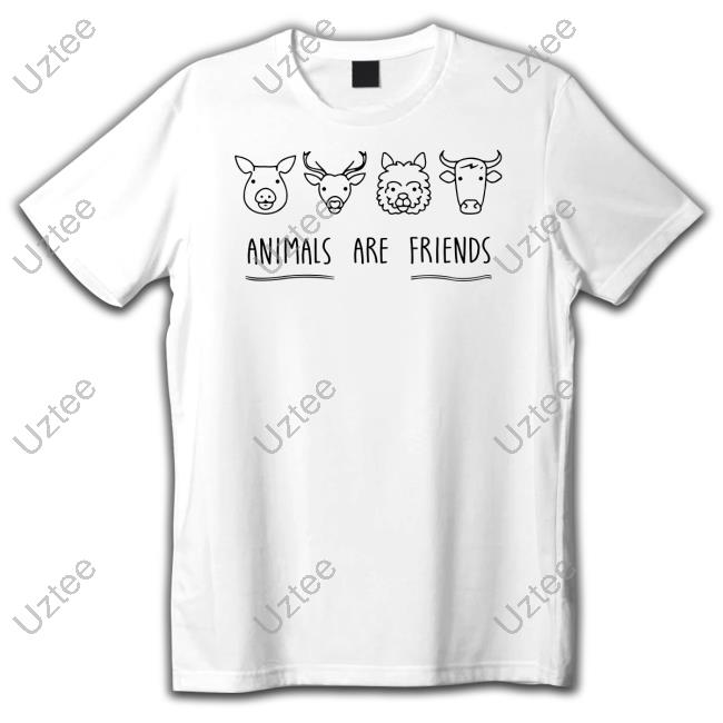 Animals Are Friends Hooded Sweatshirt
