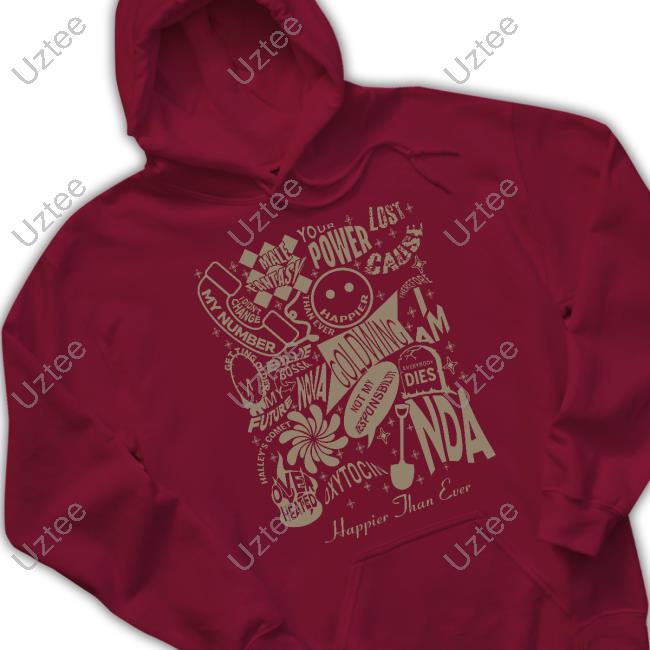 Your Power Lost Cause Nda Happier Than Ever Tracklist Tee Shirt