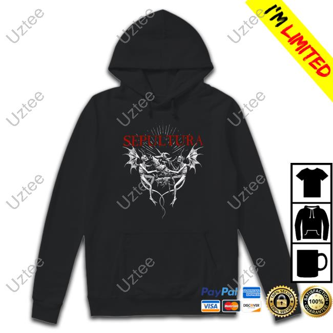Sepultura Merch Sepultura Mmxxiii Hooded Sweatshirt