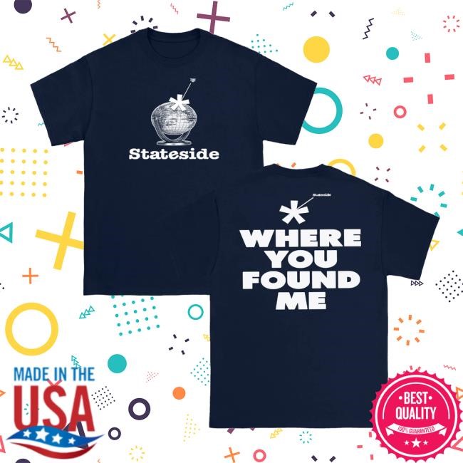 Purenoise Merch Stateside Where You Found Me Long Sleeve T Shirt