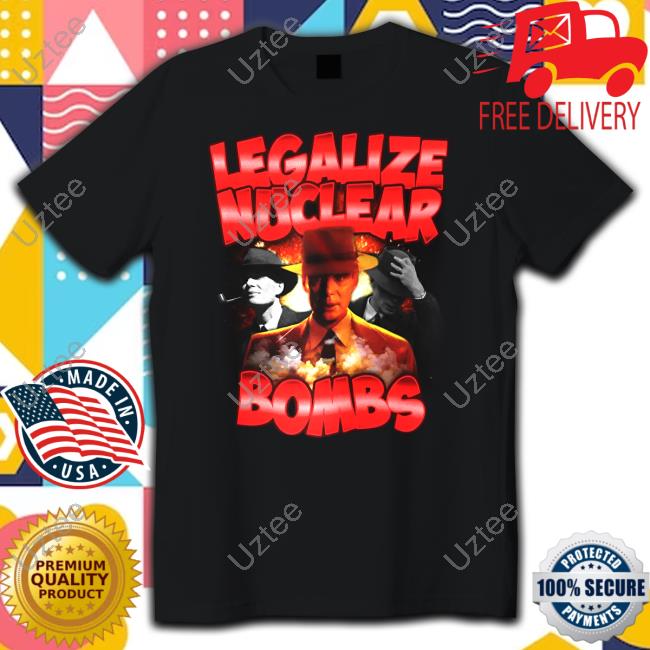 Designedbytheboys Legalize Nuclear Bombs Tank Top