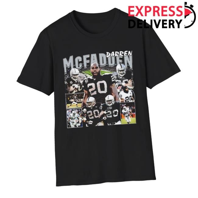 Darren Mcfadden Raiders Tee Mcfadden20 Merch Store Shop Raiders
