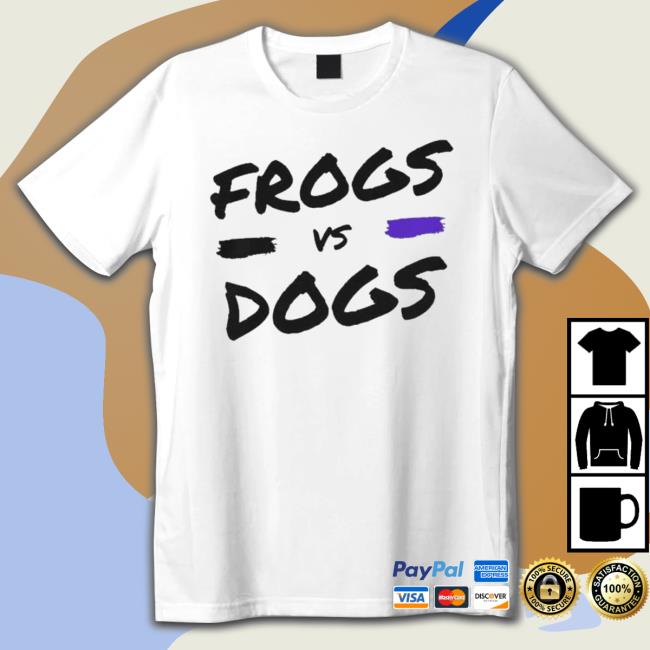 Frogs Vs Dogs 2023 Championship Matchup Tee