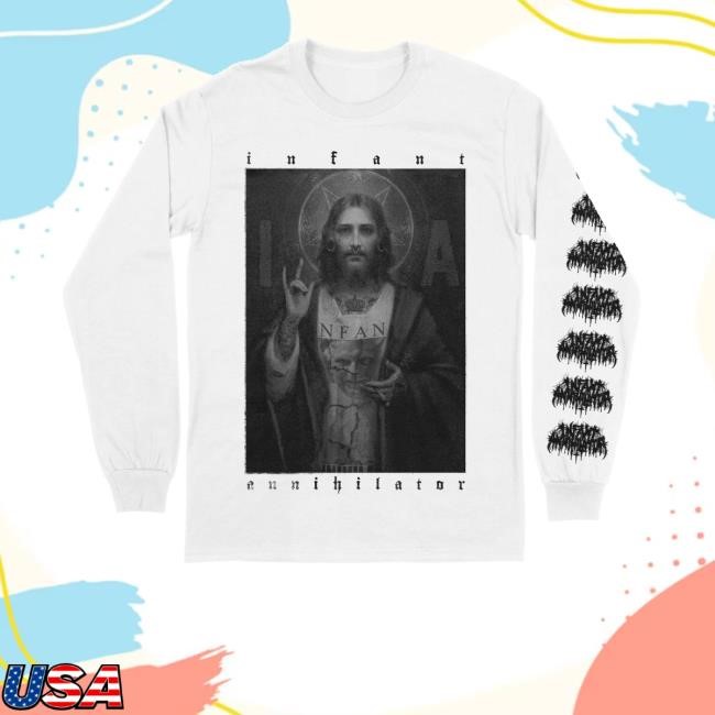 Indiemerch Merch Nfant Annihilator Jesus Long Sleeve T Shirt