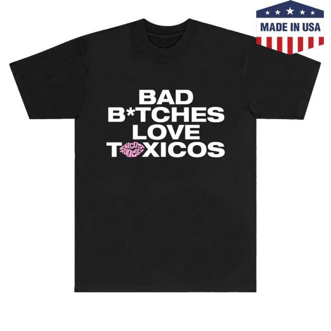 Chicos Toxicos Bad B*Tches Love Toxicos Hoodie Black