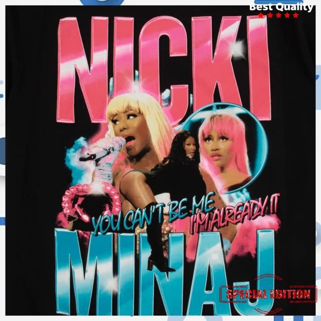 Nicki Minaj Official Store Merch Shop Tour Long Sleeve T Shirt V2