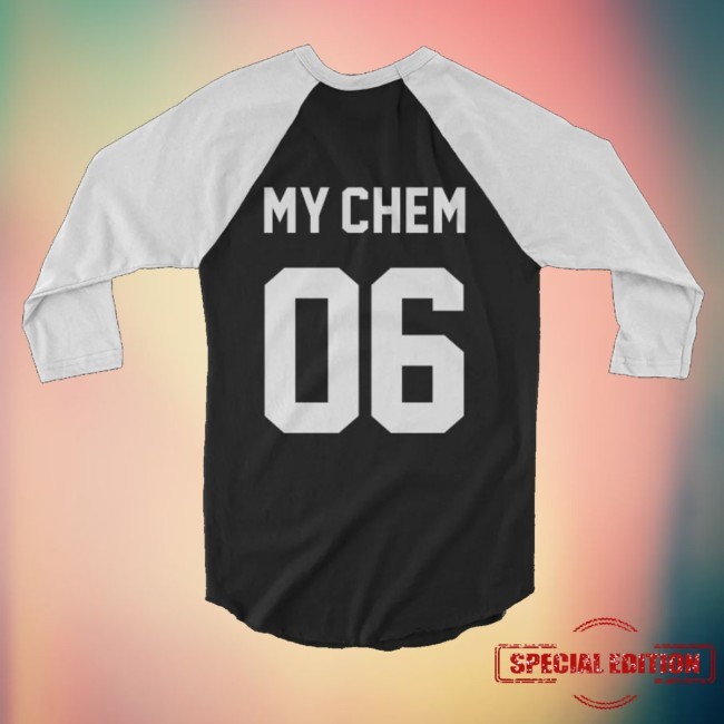Official My Chemical Romance Merch Black Parade Raglan T-Shirt