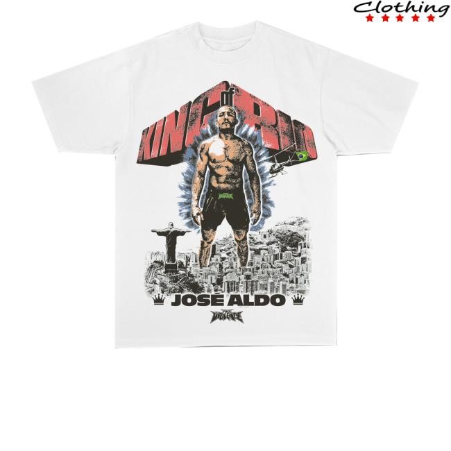 Full Violence Merch Store José Aldo King Of Rio Shirt, Hoodie, Sweatshirt