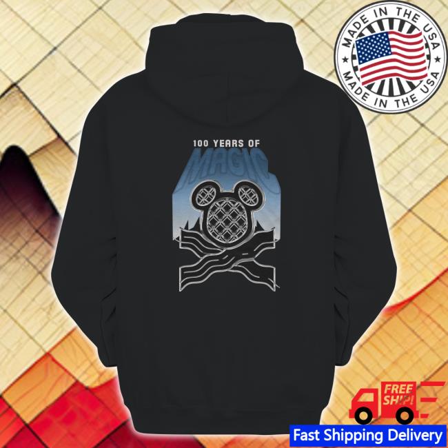 100 Years Of Magic Chrome Waffle Logo Sweatshirt 100 Years Of Magic Chrome Waffle Logo Hoodie