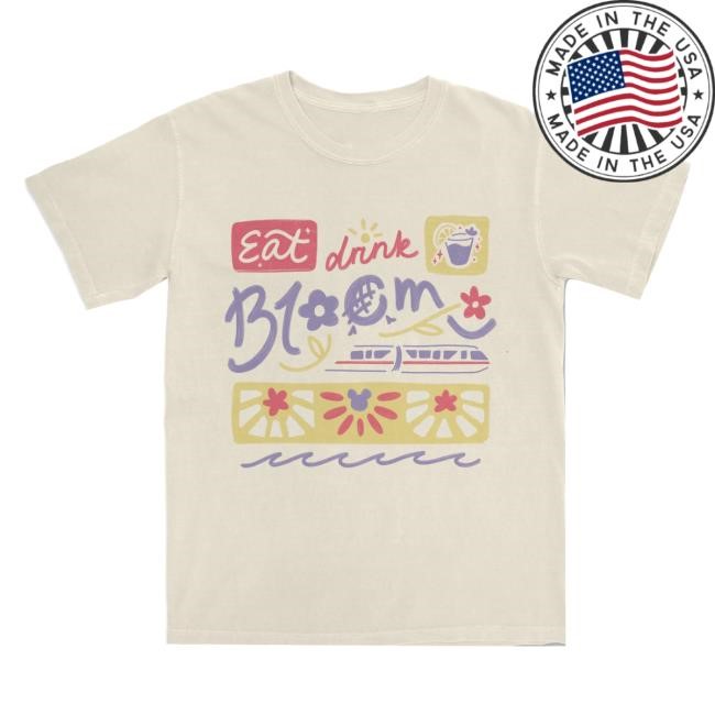 Lostbrostradingco Merch Eat Drink Bloom Hoodie Sweatshirt