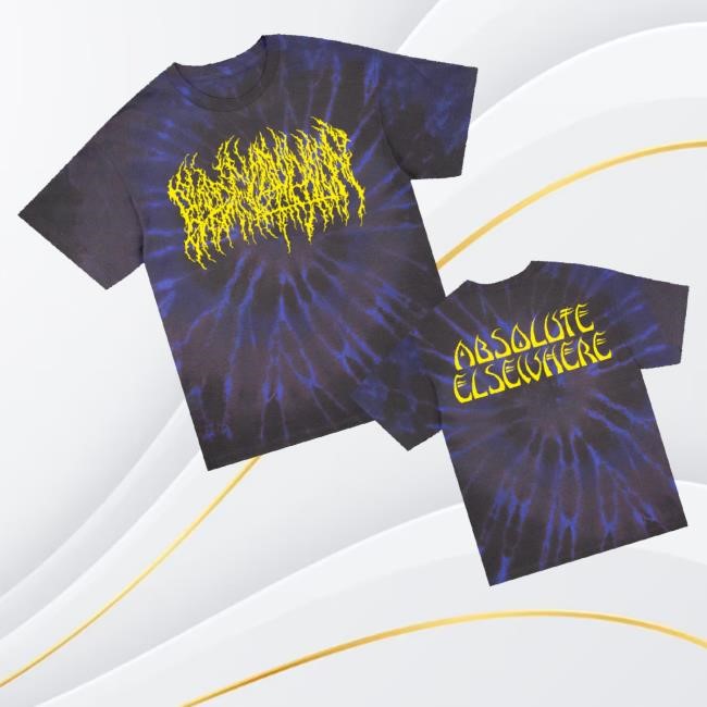 Trending Blood Incantation Merch Absolute Elsewhere Logo Tee Stargate Dye