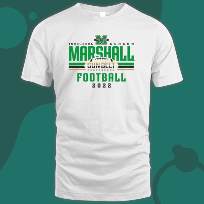Marshall University Football Hear The Thunder At Notre Dame Stadium T-Shirt