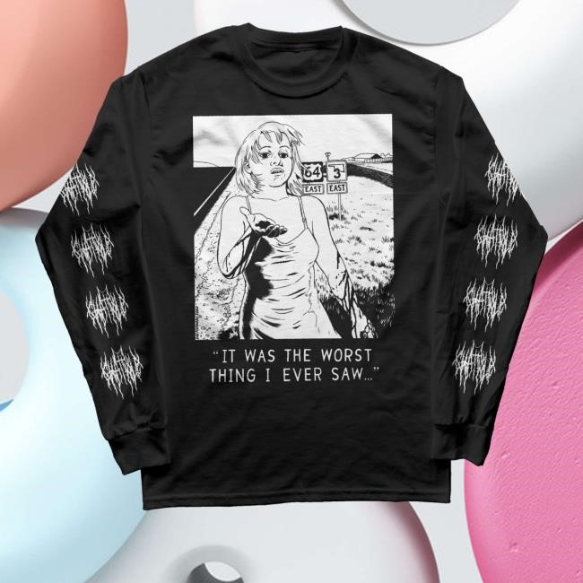 Now Flensing Merch Store Chat Pile Worst Thing T-Shirt