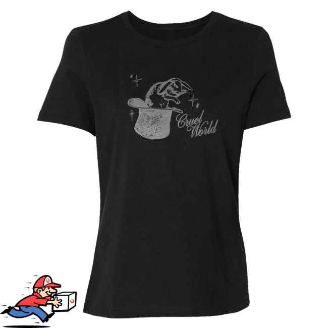 Cruel World Merch Down The Rabbit Hole Tee