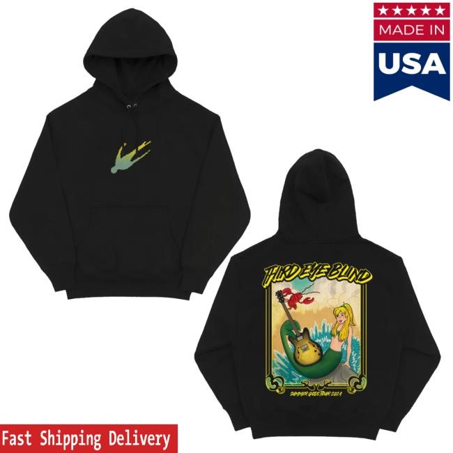 Original Third Eye Blind Merch Summergods 24 Hooded Sweatshirt