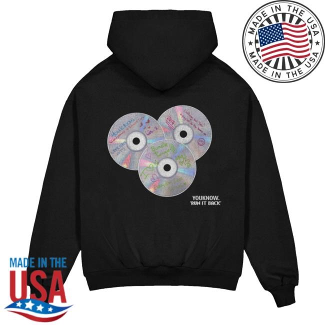 Run It Back Burner Hooded Sweatshirt Youknow Merch Store Youknow Run It Back Burner Tee Shirt