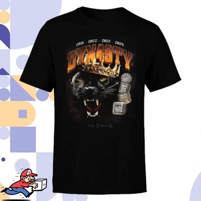 Official Penrith Panthers Merch Store Shop 2024 Panthers Dynasty Adult T-Shirt