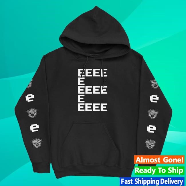 Official Technoblade Merch E Redux Glow In The Dark Hoodie (Black) Sweatshirt