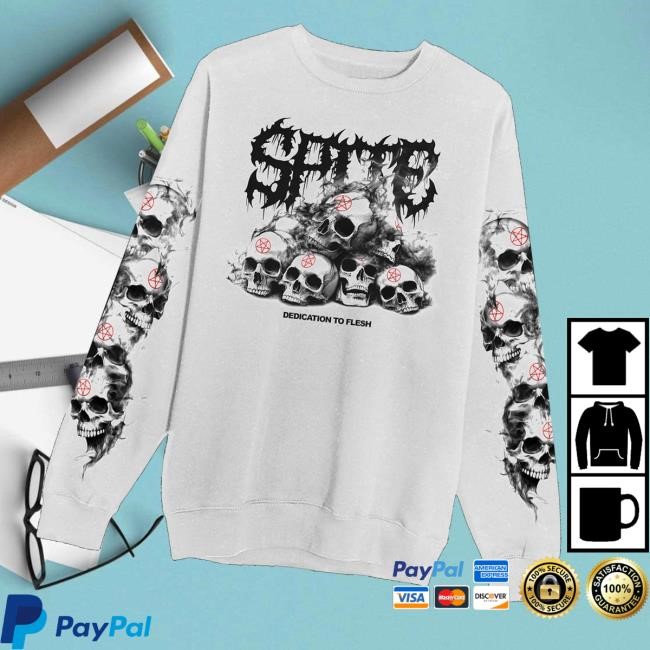 Spitecult Merch Catacombs Hoodie Dedication To Flesh Catacombs