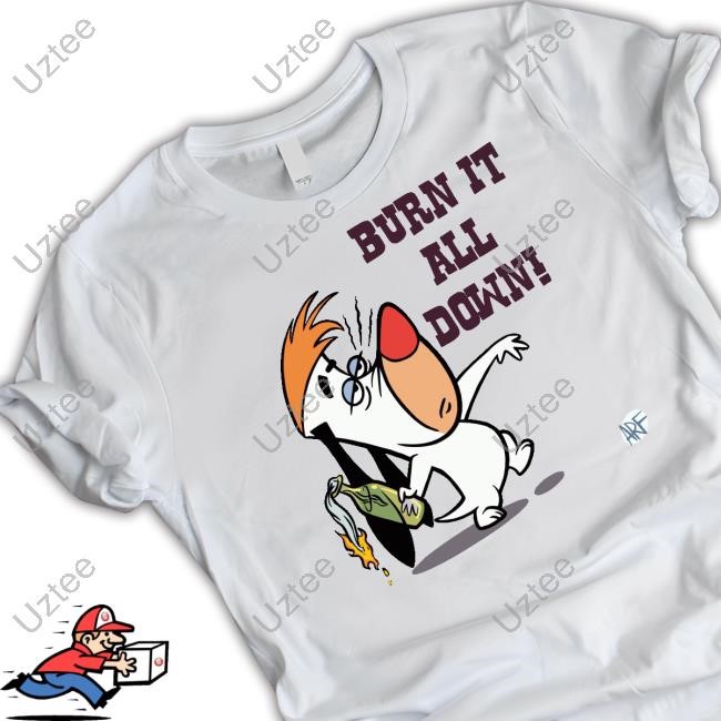Burn It All Down Droopy Tank Top