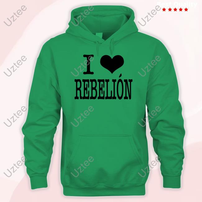 Ericdoa I Love Rebelión Tee Official I Love Rebelión New Shirt Ericdoa Store