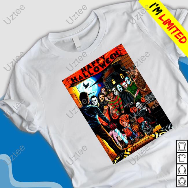 Ilovehorror7 Happy Halloween Hail To The King Shirt