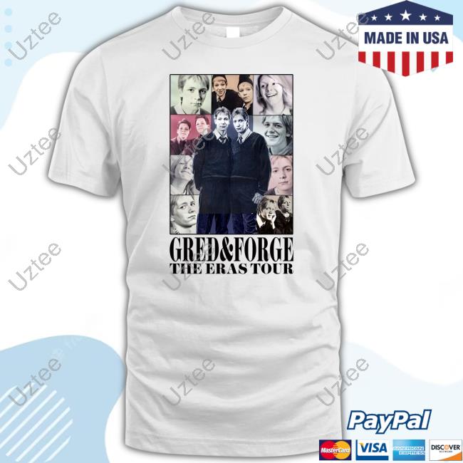 Justinamandon Gred And Forge The Eras Tour Official Shirt