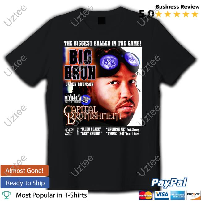 Bockerbackpages The Biggest Baller In The Game Big Brun Capital Brunishment Tees
