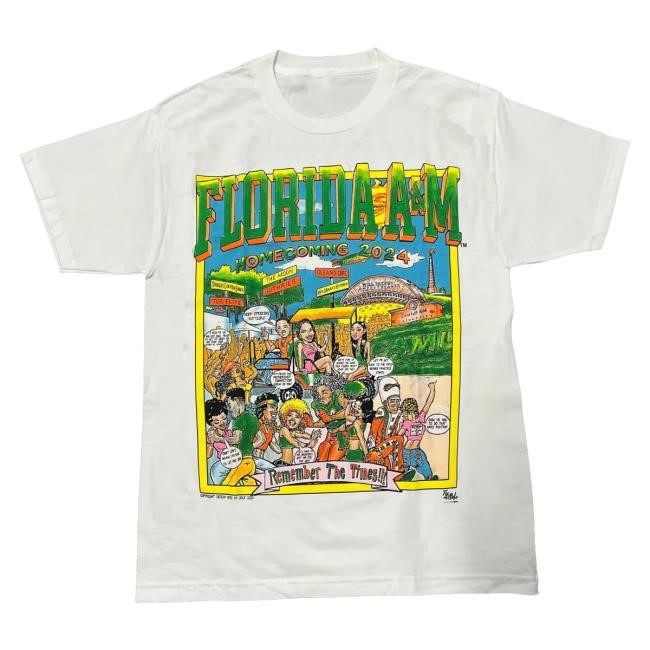 Fix My Sole Merch 2024 Famu Homecoming Remember The Times Basketball Jersey