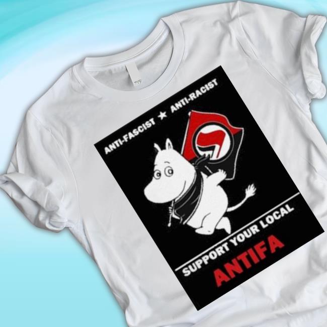Anti Fascist Anti Racist Support Your Local Antifa Hoodie