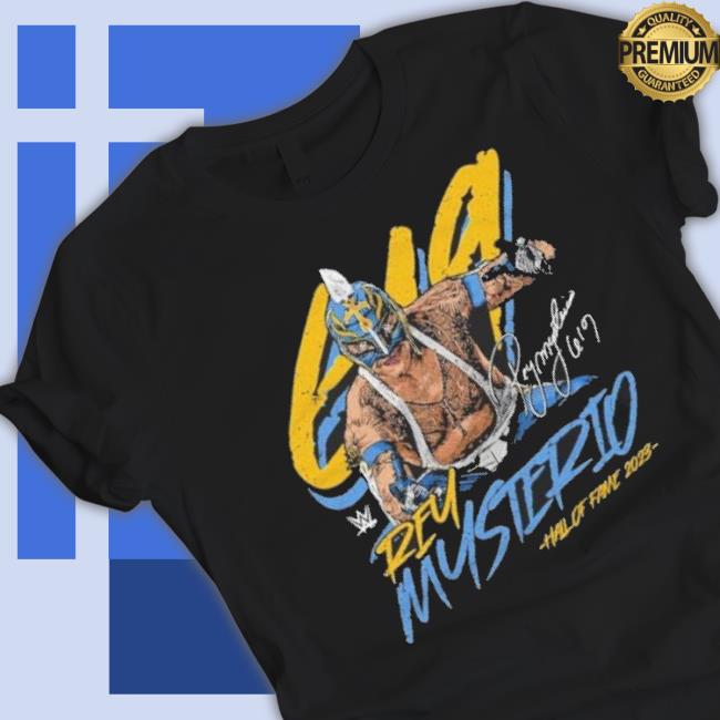 Youth 500 Level Black Rey Mysterio 619 Hall Of Fame Shirt